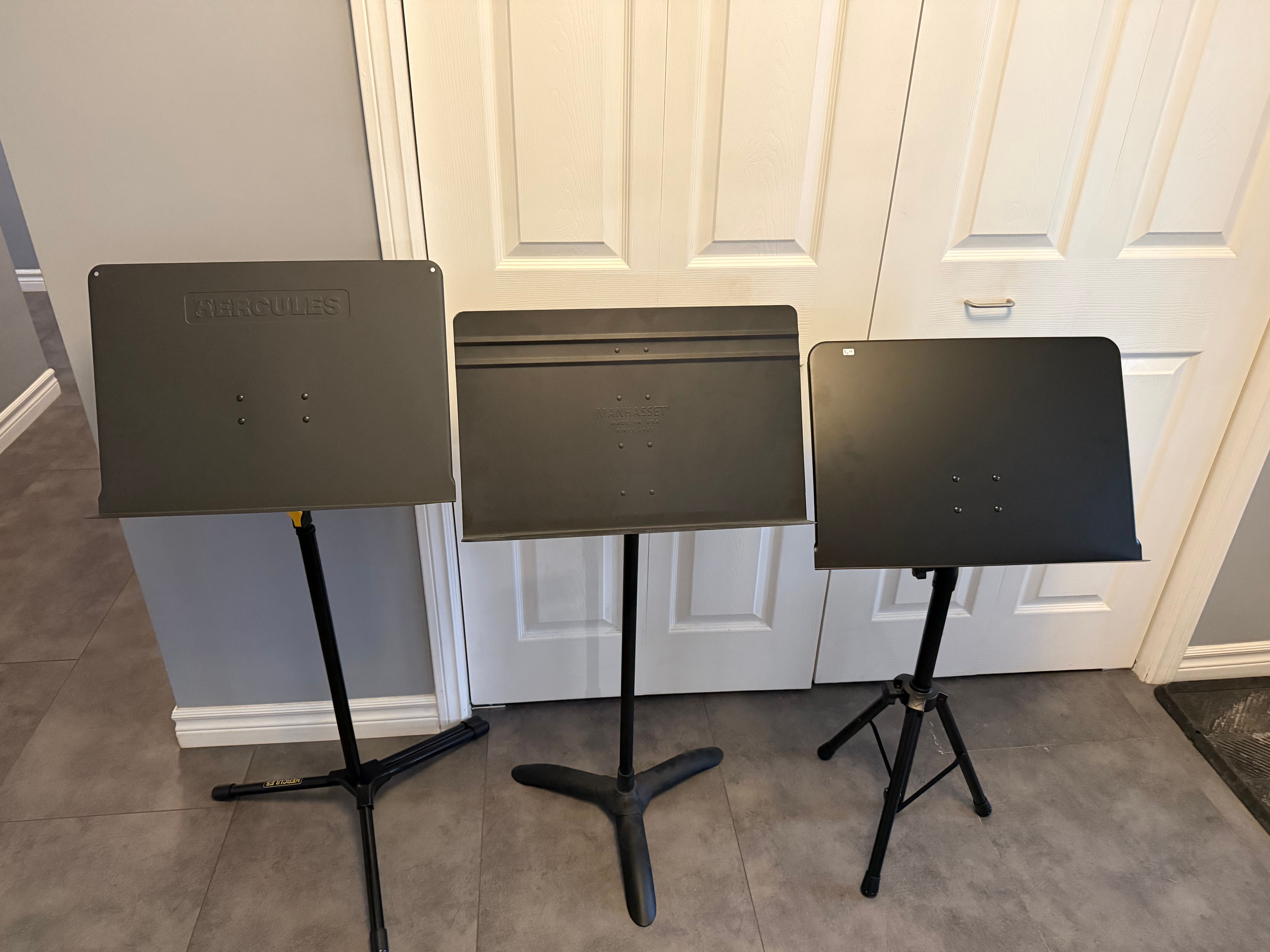 Music stands